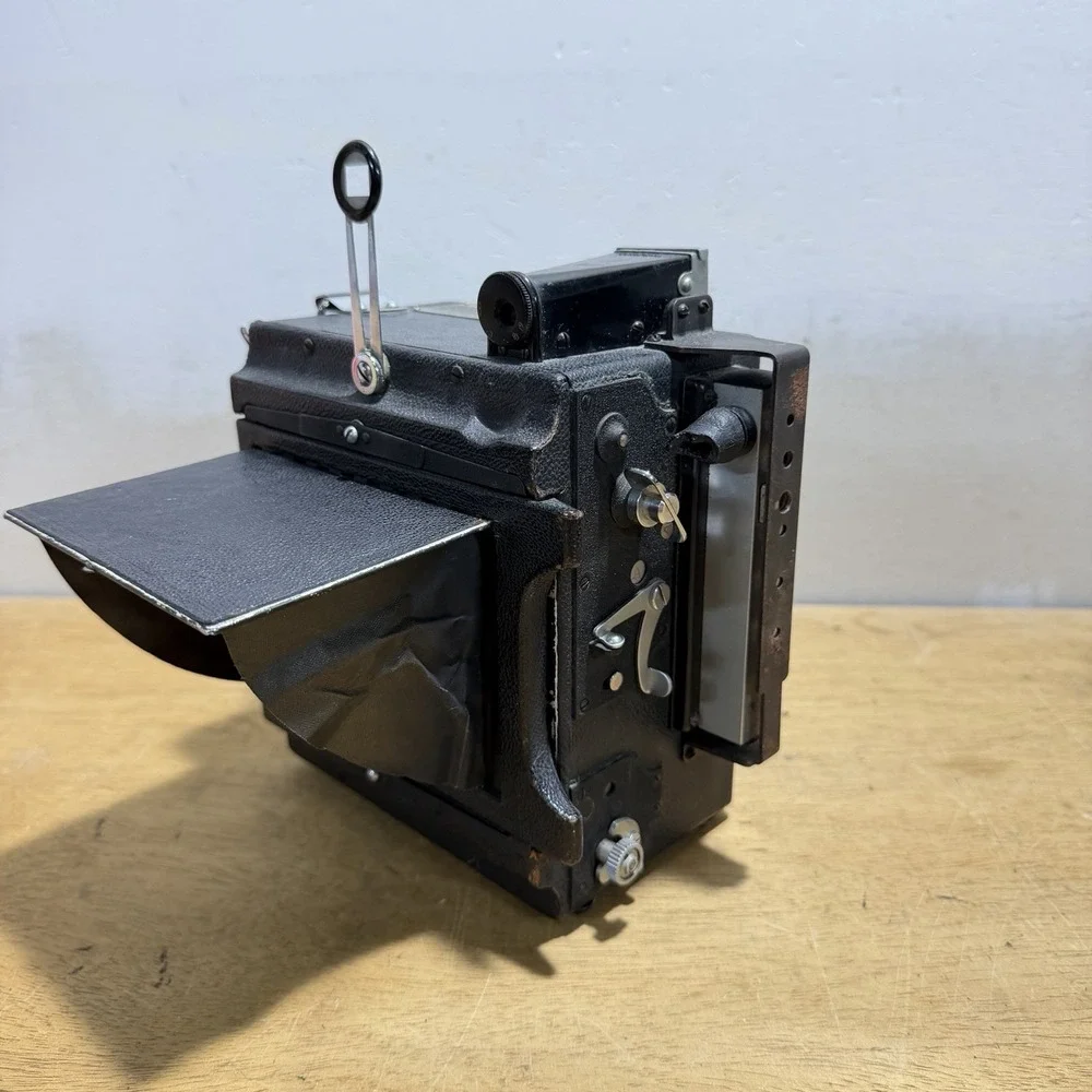 Vintage Graflex Super Graphic 4x5 Large Format Press Camera Body Antique Black